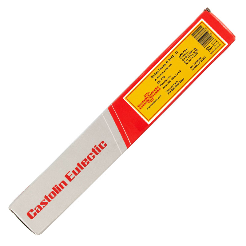 Электроды EutecTrode Е316L-17 Vacuum pack